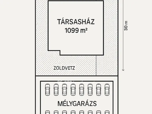 Eladó telek Budapest VII. kerület, Ligetváros 1099 nm