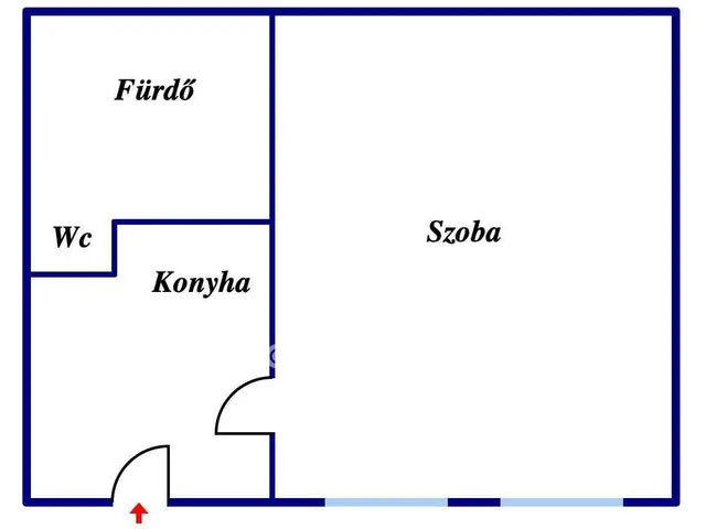Eladó lakás Budapest VII. kerület, Ligetváros 27 nm