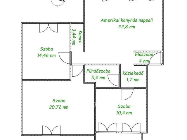 Eladó lakás Dunakeszi 69 nm