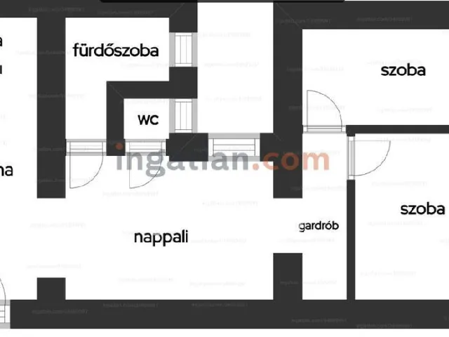 Eladó lakás Budapest VII. kerület 54 nm