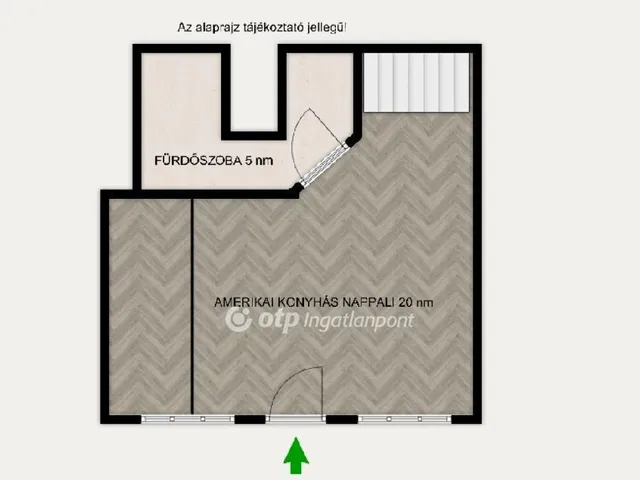 Eladó lakás Budapest VII. kerület, Ligetváros 25 nm