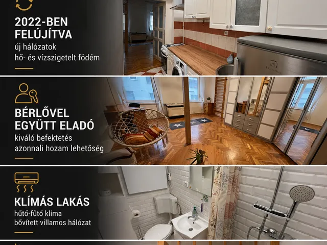 Eladó lakás Budapest VIII. kerület, Józsefváros 30 nm