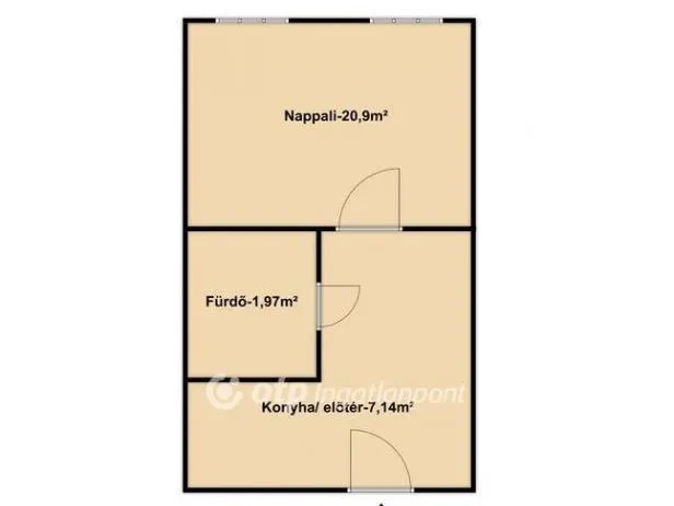 Eladó lakás Budapest VIII. kerület 30 nm