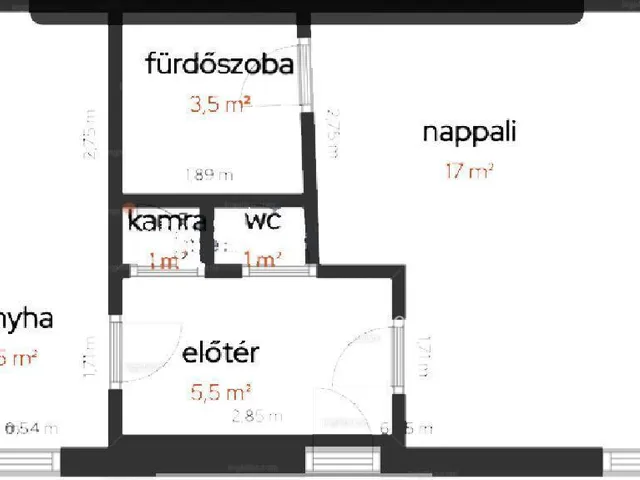 Eladó lakás Budapest VI. kerület 36 nm