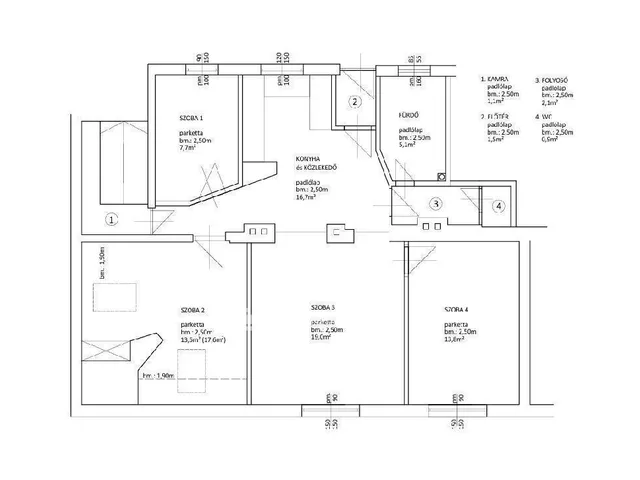 Eladó lakás Budapest I. kerület 85 nm