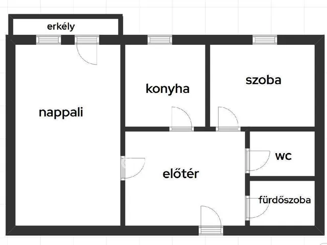 Eladó lakás Budapest III. kerület 49 nm