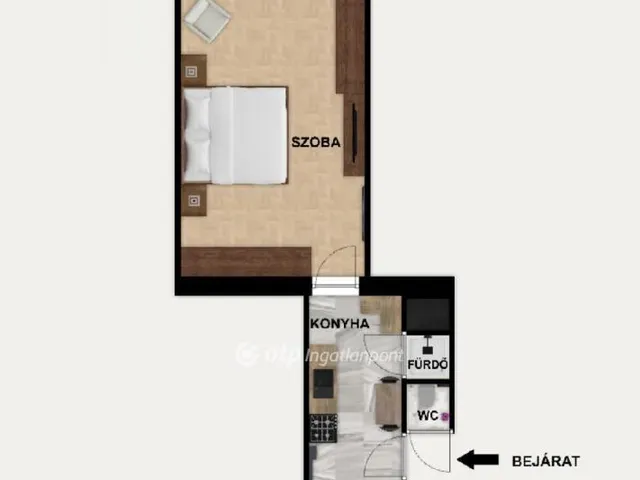 Eladó lakás Budapest XIV. kerület, Herminamező 29 nm