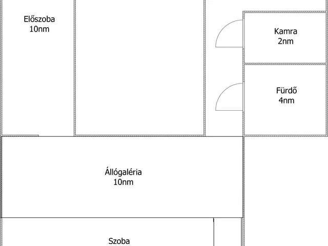 Eladó lakás Budapest VIII. kerület, Palotanegyed 54 nm