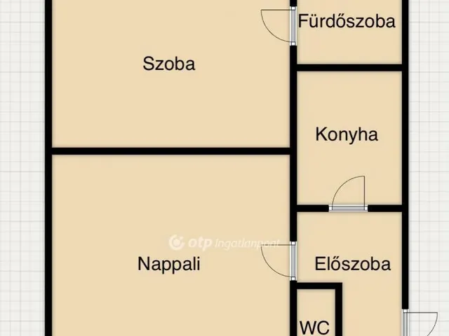 Eladó lakás Budapest XIII. kerület, Újlipótváros 36 nm