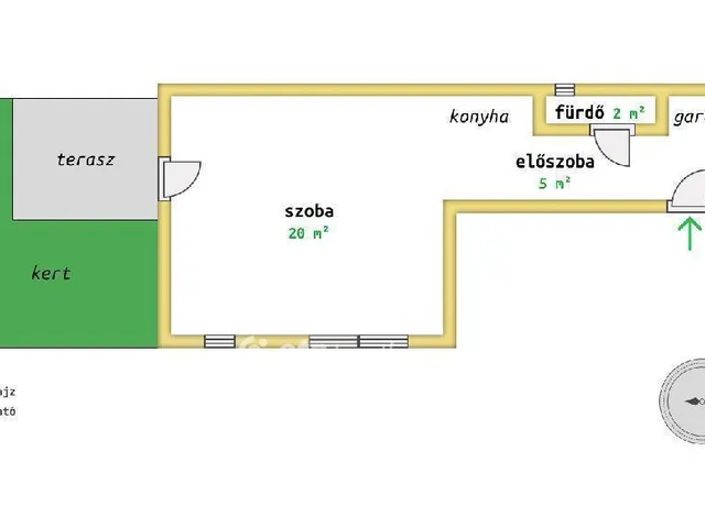 Eladó lakás Budapest II. kerület, Víziváros II. ker 27 nm