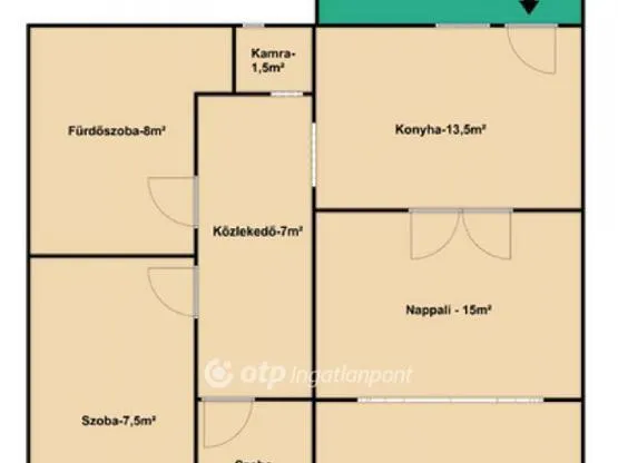 Eladó lakás Budapest II. kerület, Rózsadomb 77 nm