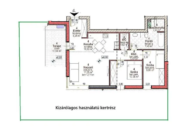 Eladó lakás Gyömrő 67 nm