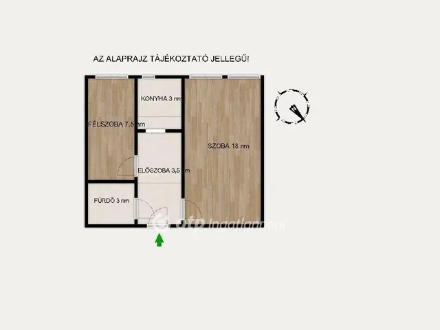 Eladó lakás Budapest XIII. kerület, Angyalföld 35 nm