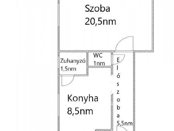 Eladó lakás Budapest III. kerület 36 nm