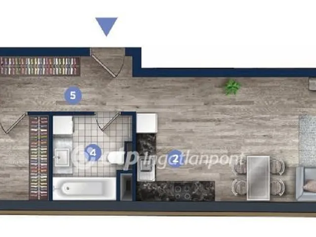 Eladó lakás Budapest XIII. kerület 54 nm