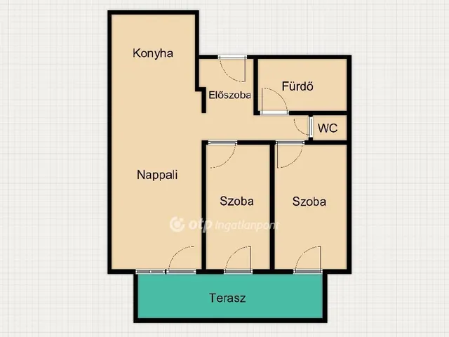 Eladó lakás Budapest VIII. kerület 65 nm