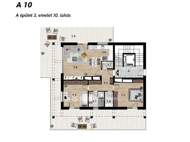 Eladó lakás Budapest XI. kerület 85 nm