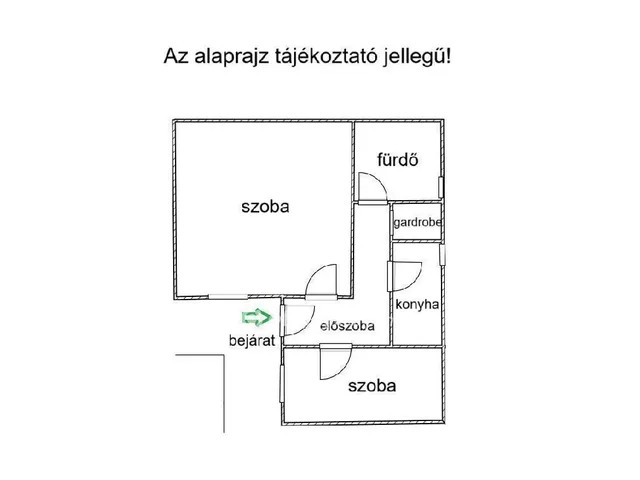 Eladó lakás Budapest VII. kerület, Belső-Erzsébetváros 46 nm