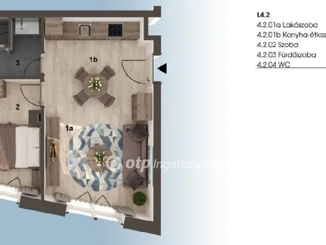 Eladó lakás Budapest VIII. kerület 40 nm