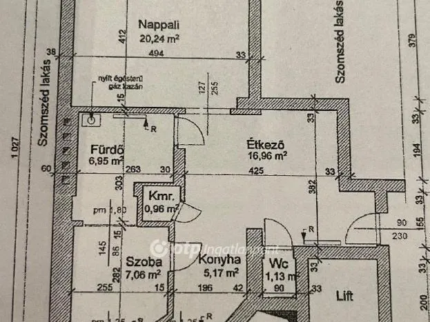 Eladó lakás Budapest II. kerület, Víziváros II. ker 61 nm