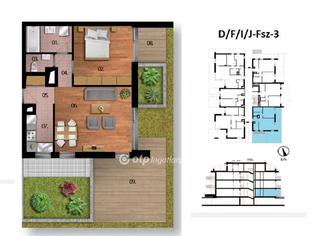 Eladó lakás Budapest XI. kerület 51 nm