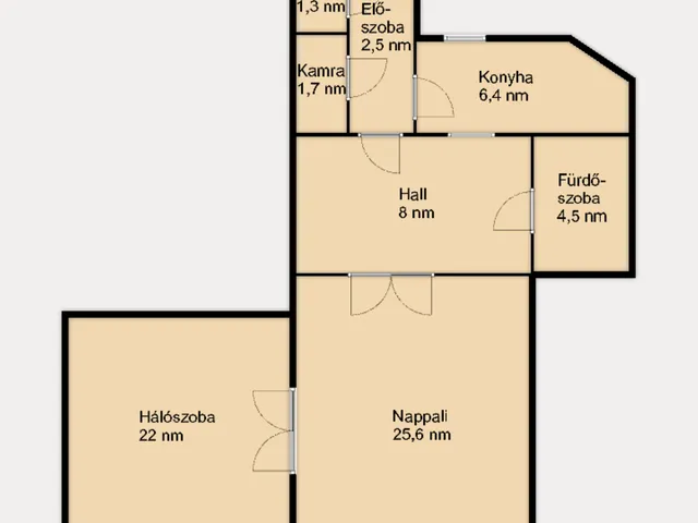 Eladó lakás Budapest I. kerület, Krisztinaváros I. ker. 72 nm