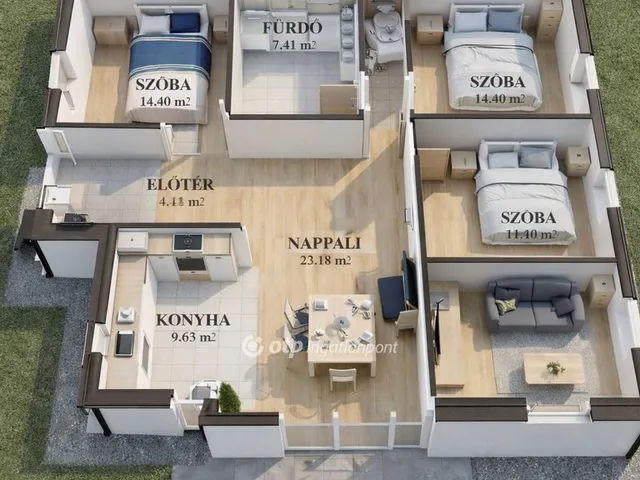 Eladó ház Áporka 116 nm