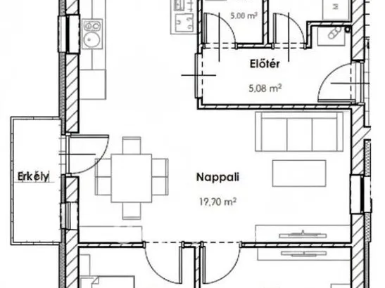 Eladó lakás Érd 64 nm