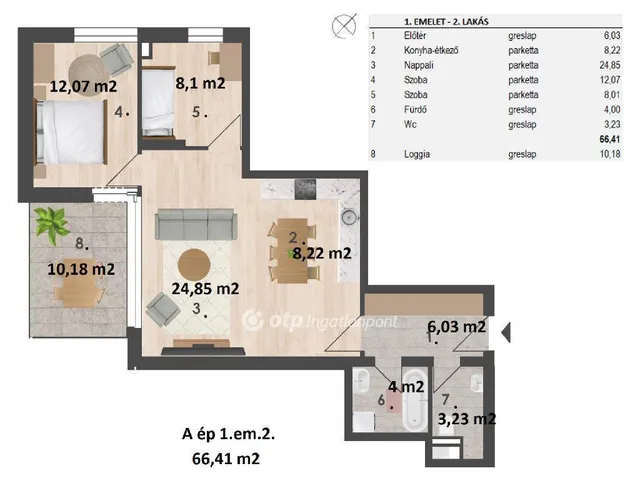 Eladó lakás Budapest XIV. kerület 66 nm