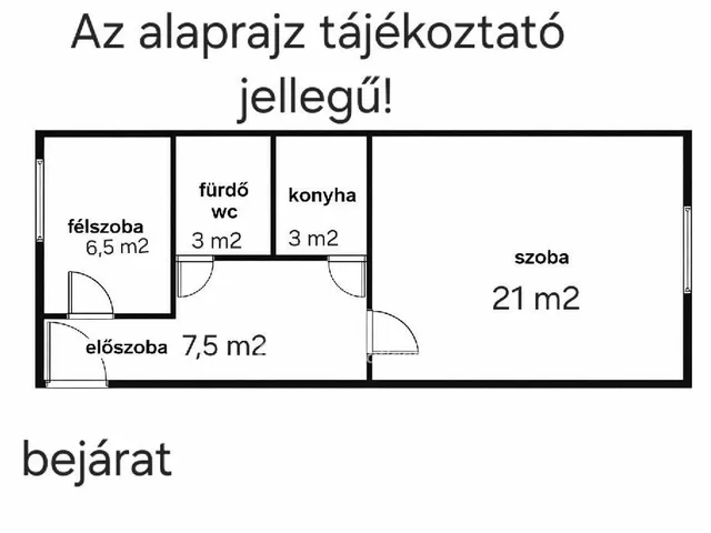 Eladó lakás Budapest X. kerület 41 nm