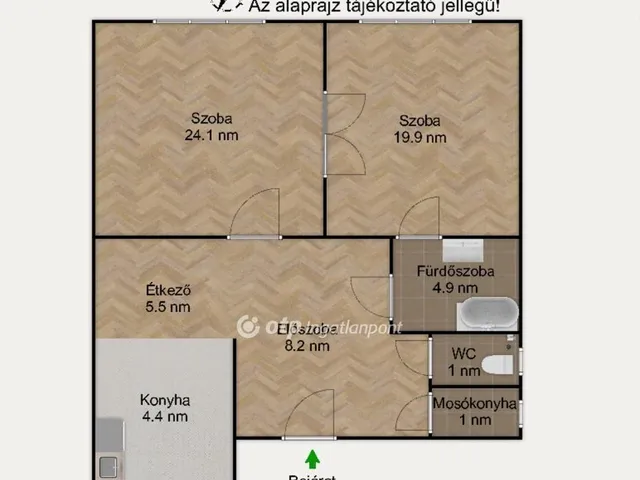 Eladó lakás Budapest IX. kerület 69 nm