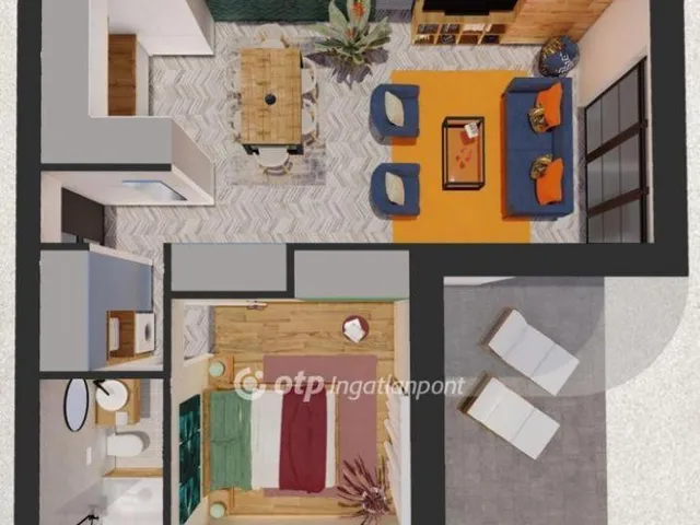 Eladó lakás Balatonalmádi, Káptalanfüred 49 nm