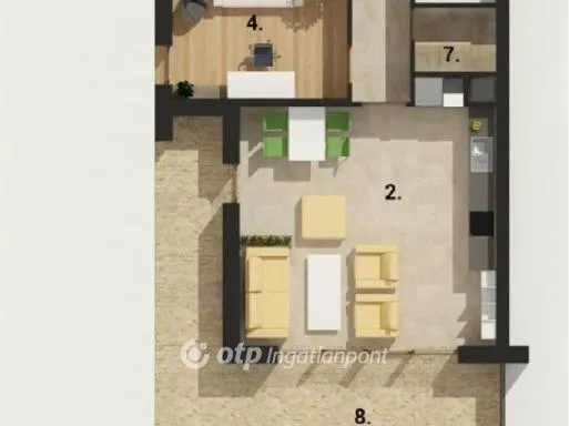 Eladó lakás Balatonkenese 83 nm