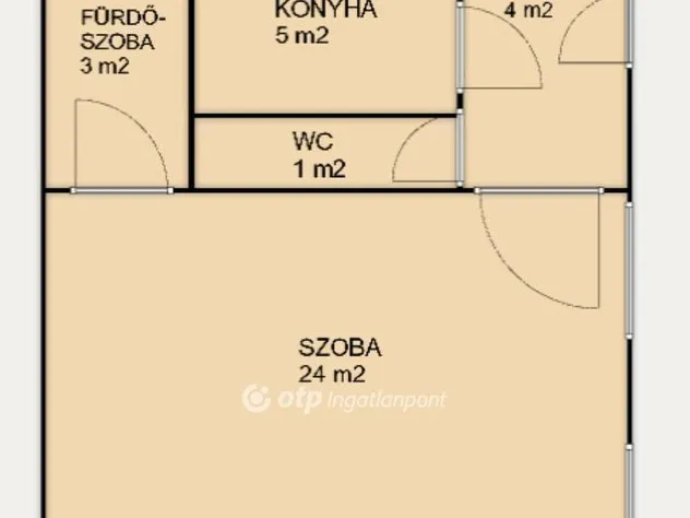 Eladó lakás Budapest VI. kerület 37 nm