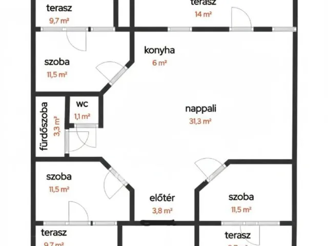 Eladó lakás Budapest II. kerület, Budaliget 80 nm