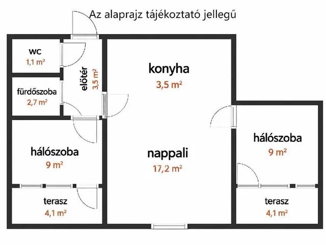 Eladó lakás Budapest VIII. kerület 51 nm