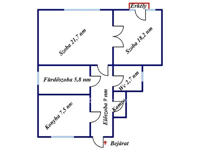 Eladó lakás Budapest XIV. kerület 63 nm