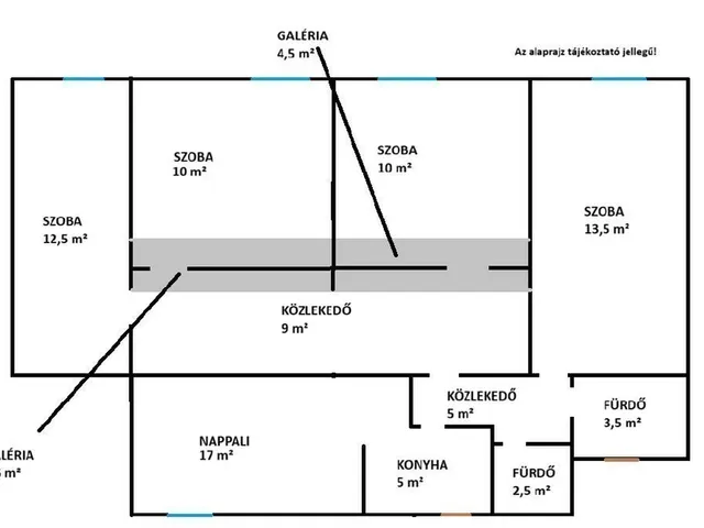 Eladó lakás Budapest VI. kerület 88 nm