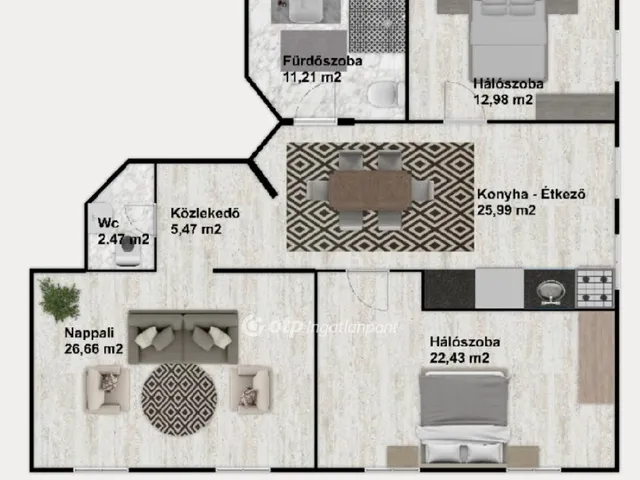 Eladó lakás Budapest XXIII. kerület 107 nm