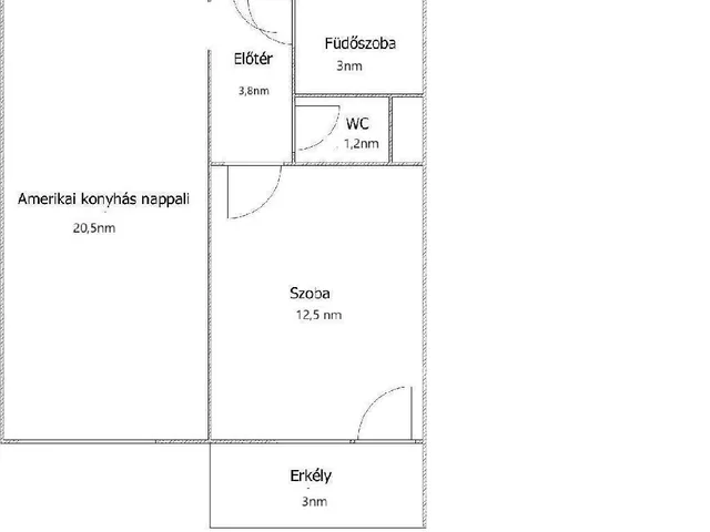 Eladó lakás Siófok, Ezüstpart 41 nm