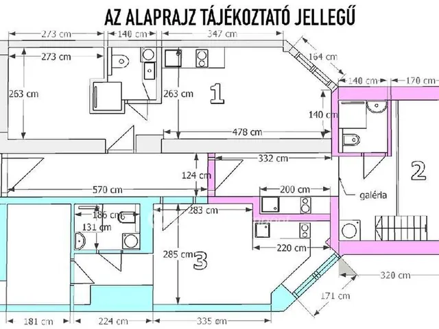 Eladó lakás Budapest VII. kerület 71 nm
