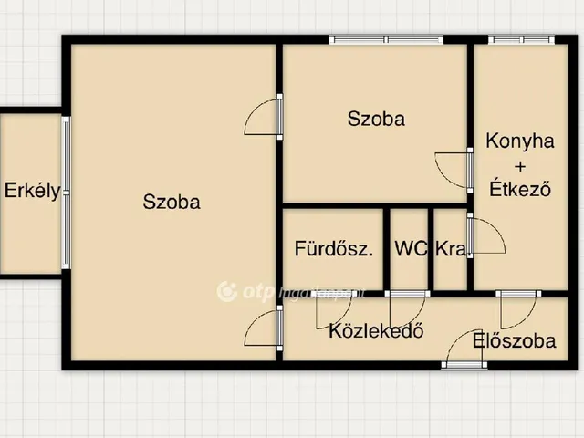 Eladó lakás Budapest XIV. kerület 62 nm