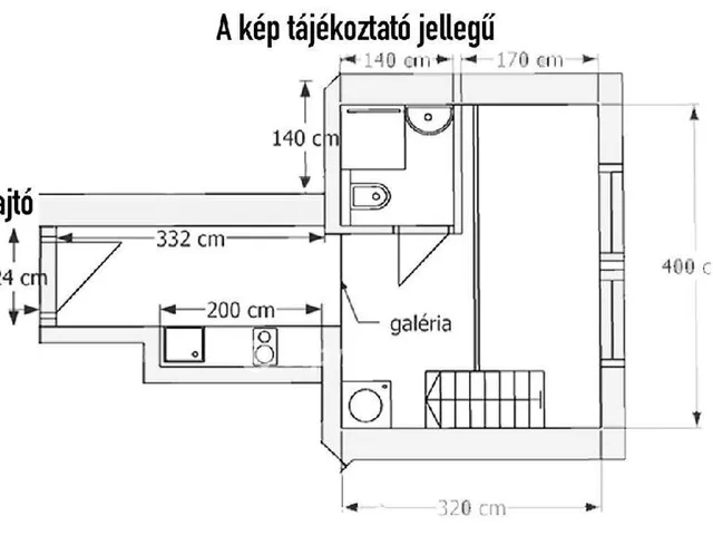 Eladó lakás Budapest VII. kerület 21 nm