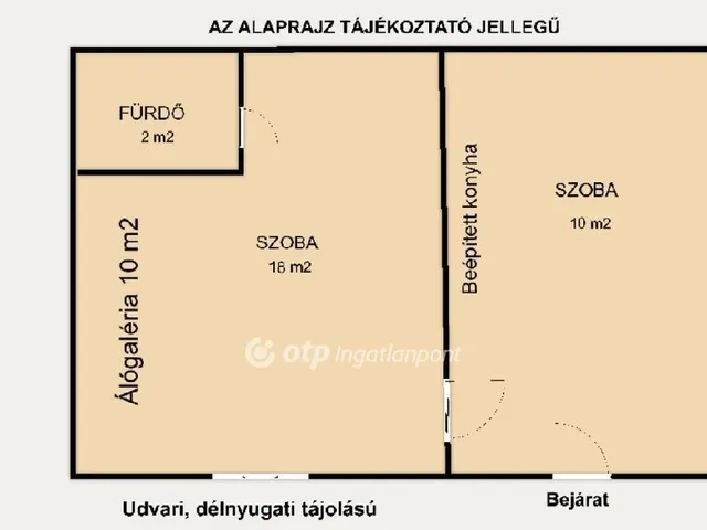 Eladó lakás Budapest XIII. kerület 30 nm