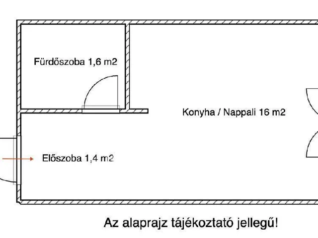 Eladó lakás Budapest XIII. kerület 19 nm