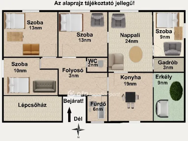 Eladó lakás Budapest XXI. kerület 111 nm