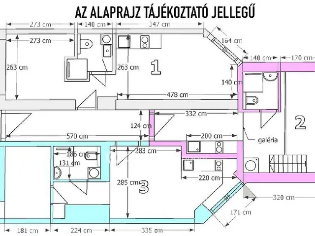 Eladó lakás Budapest VII. kerület 71 nm