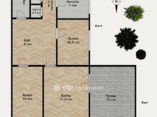 Eladó lakás Budapest I. kerület, Krisztinaváros I. ker. 67 nm