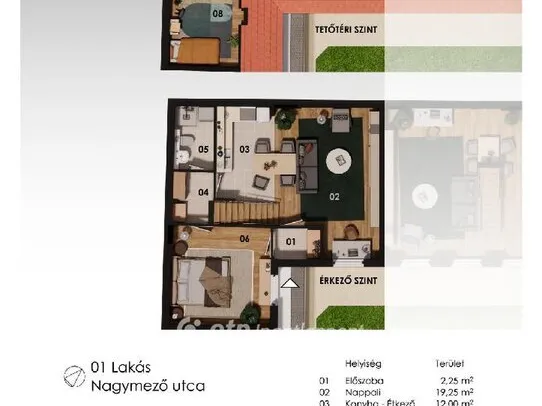 Eladó lakás Budapest VI. kerület 85 nm