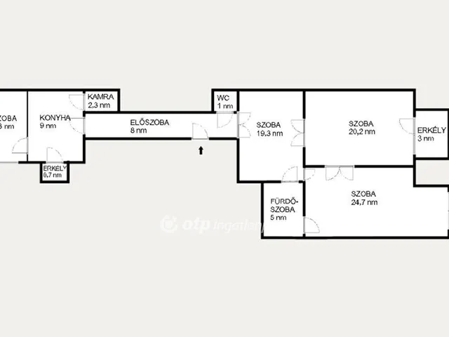 Eladó lakás Budapest I. kerület 102 nm